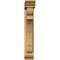 Ekena Millwork Olympic Traditional Smooth Bracket w/ Offset Brace, Western Red Cedar, 5 1/2"W x 22"D x 34"H BKT0604X22X34OLY01SWR - alternate 4